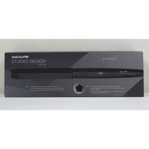 BaByliss‎ Pro Studio Design Series 1.25 Inch Crimpcurl Curling Iron BC1005UC NOB